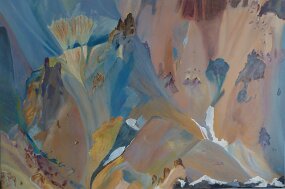 Oel auf Leinwand 60 x 90 cm null