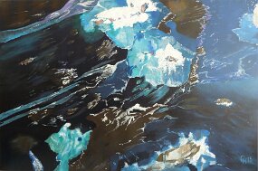 Oel auf Leinwand 60 x 90 cm null